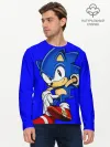 Мужской лонгслив базовый / SONIC