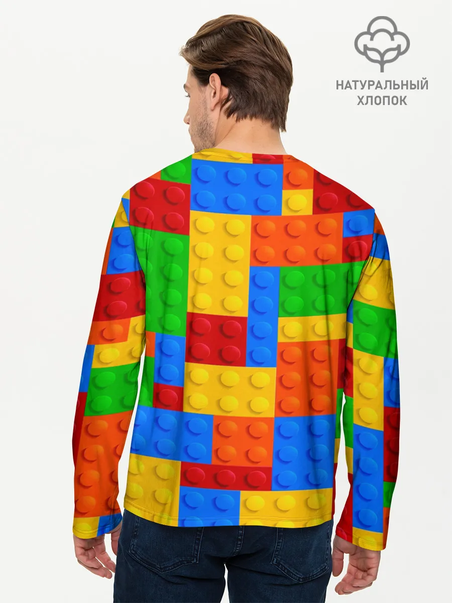 Мужской лонгслив базовый / ROBLOX [3]