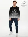 Мужской лонгслив базовый / Mercedes-Benz