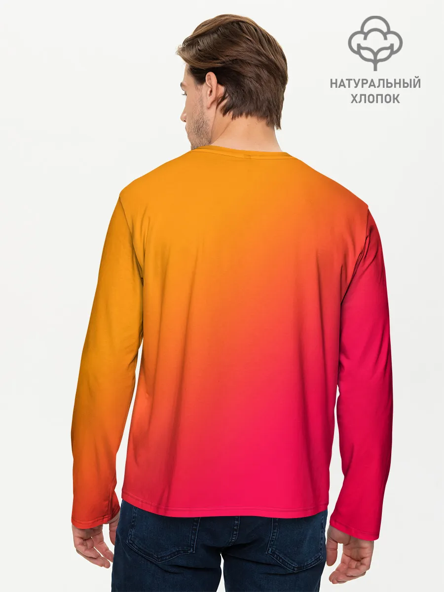 Мужской лонгслив базовый / ГРАДИЕНТ И НИЧЕГО ЛИШНЕГО
