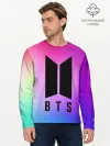 Мужской лонгслив базовый / BTS