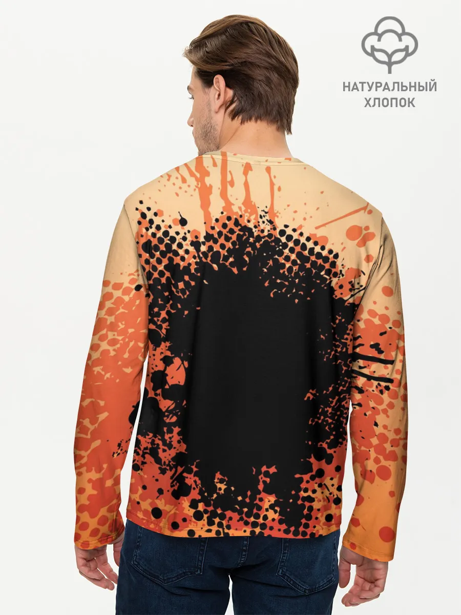 Мужской лонгслив базовый / Ленин