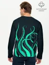 Мужской лонгслив базовый / Щупальца осьминога