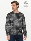 Мужской лонгслив базовый / СОВРЕМЕННЫЙ КАМУФЛЯЖ