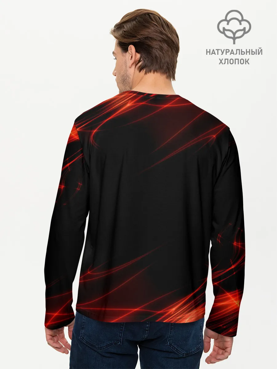 Мужской лонгслив базовый / audi