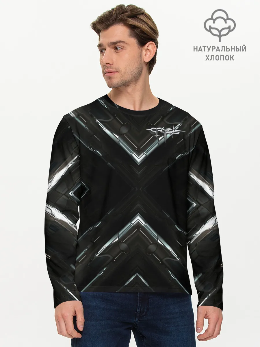Мужской лонгслив базовый / Crysis