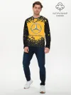 Мужской лонгслив базовый / mercedes