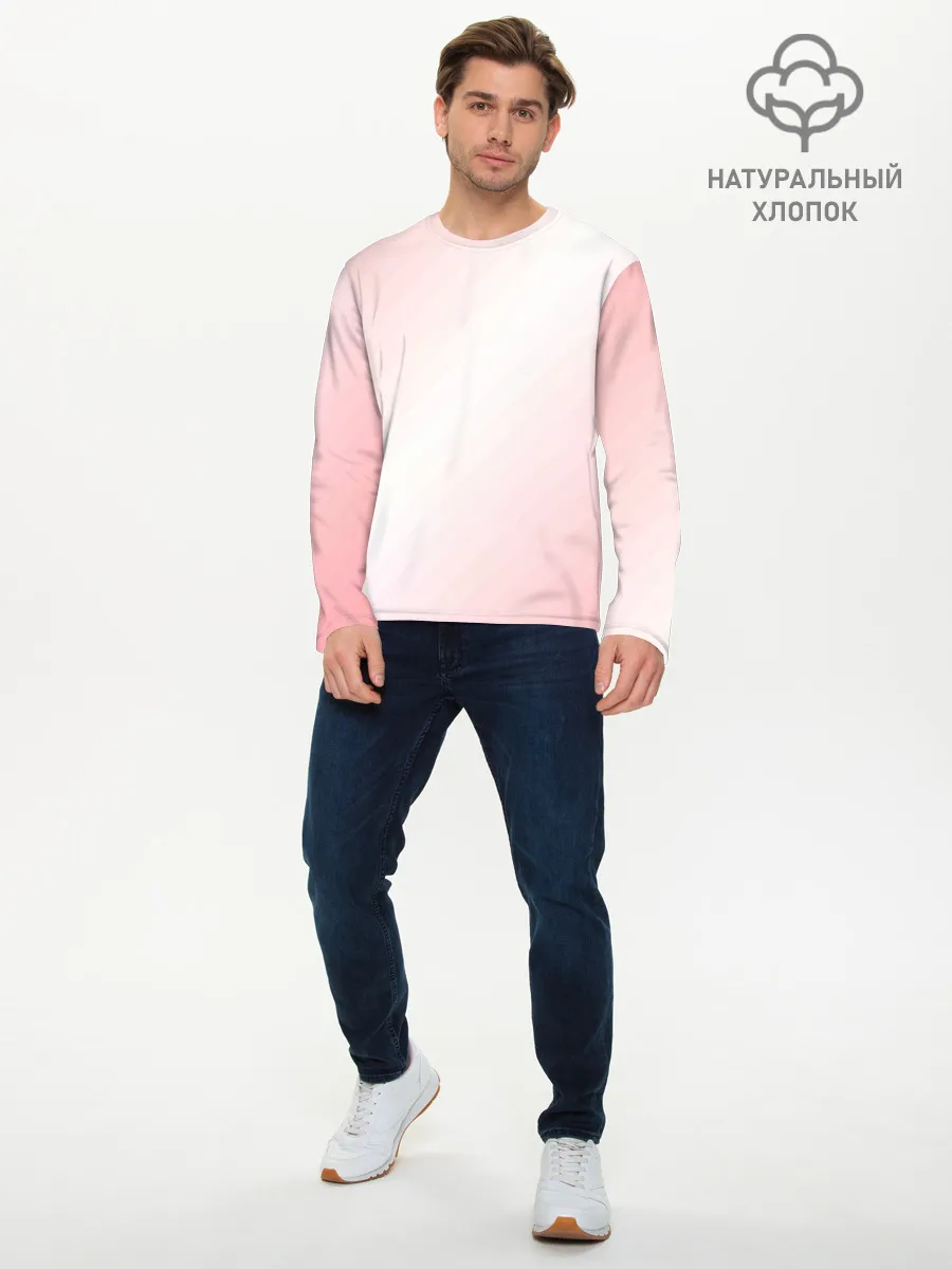 Мужской лонгслив базовый / Пикси