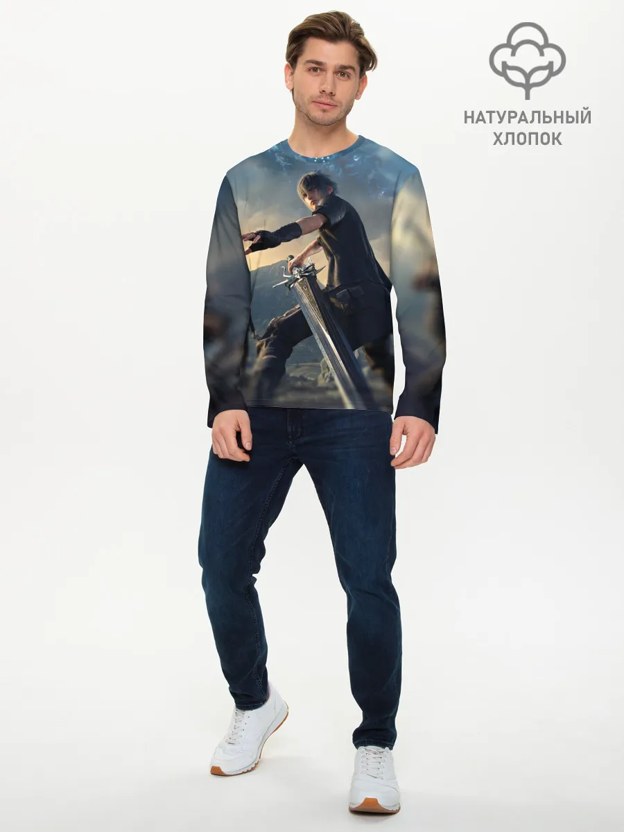 Мужской лонгслив базовый / Final Fantasy