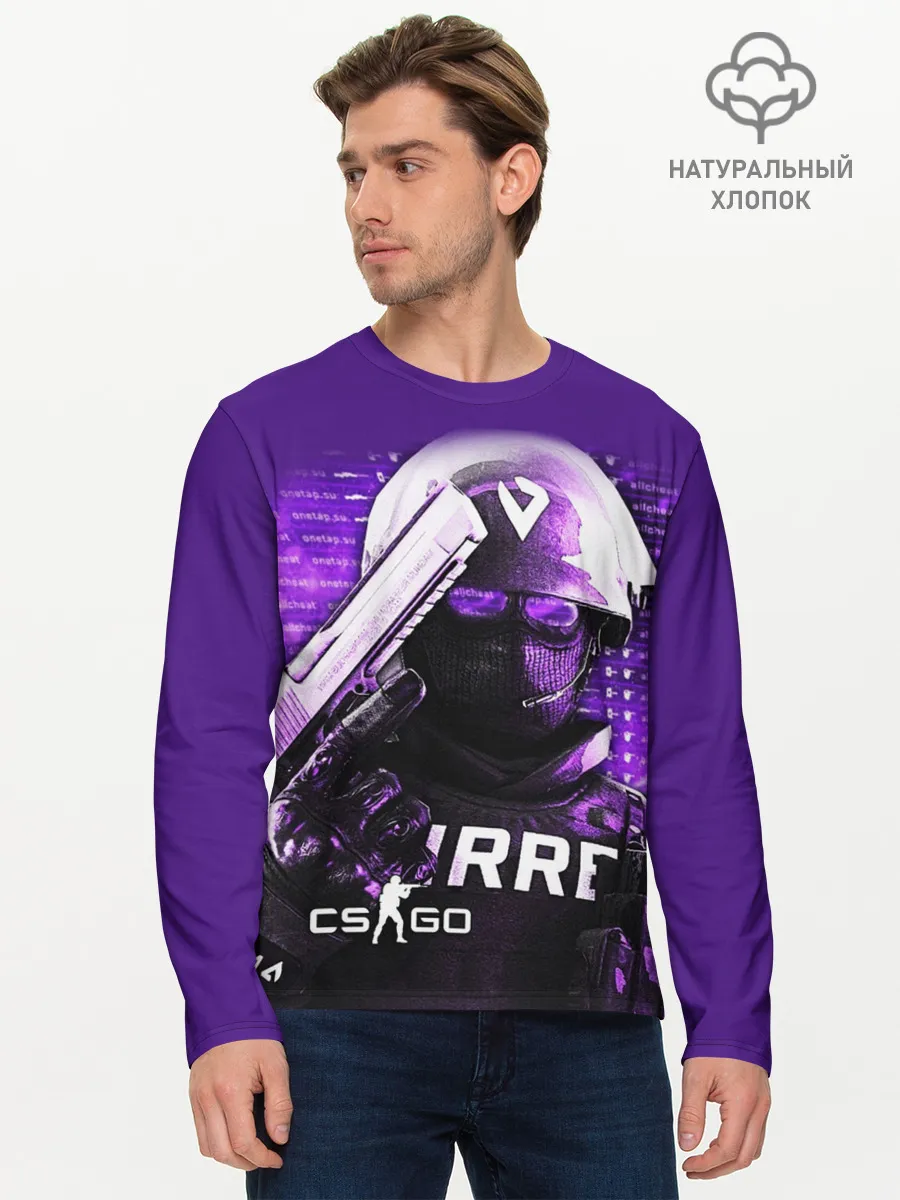 Мужской лонгслив базовый / CS:GO