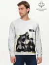 Мужской лонгслив базовый / BTS