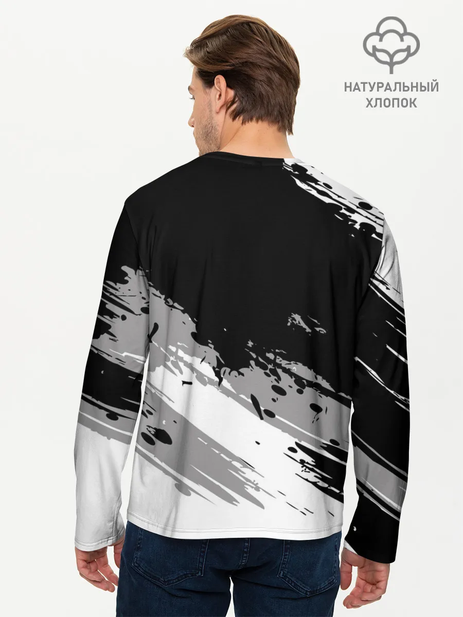 Мужской лонгслив базовый / Porsche