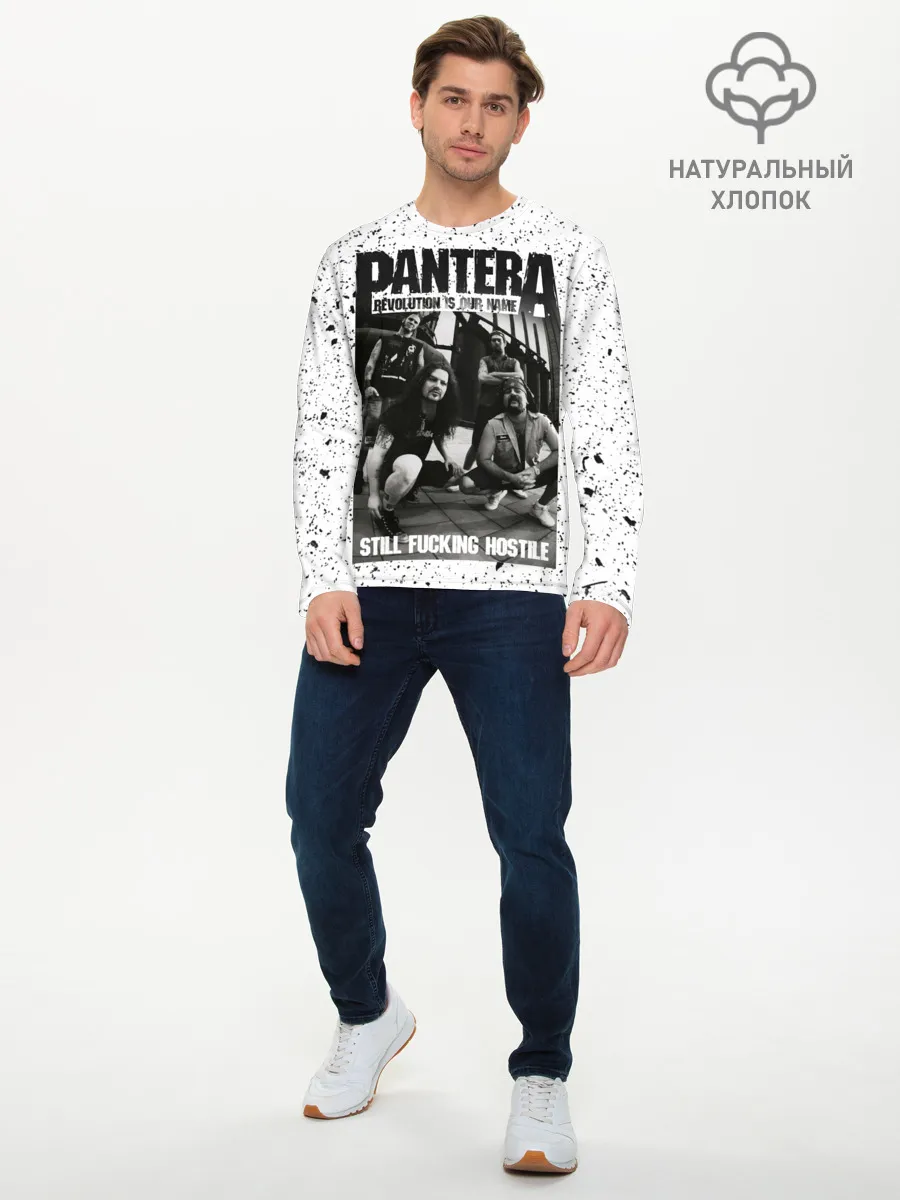 Мужской лонгслив базовый / Pantera
