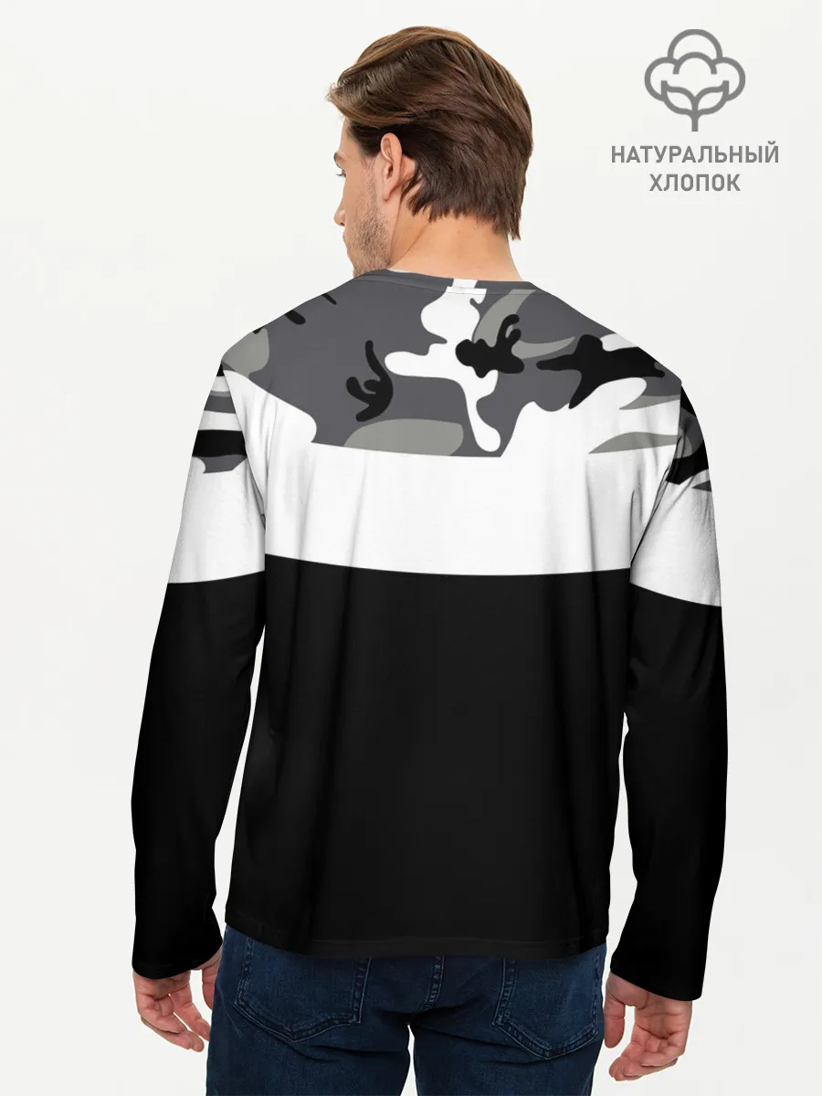 Мужской лонгслив базовый / Полиция