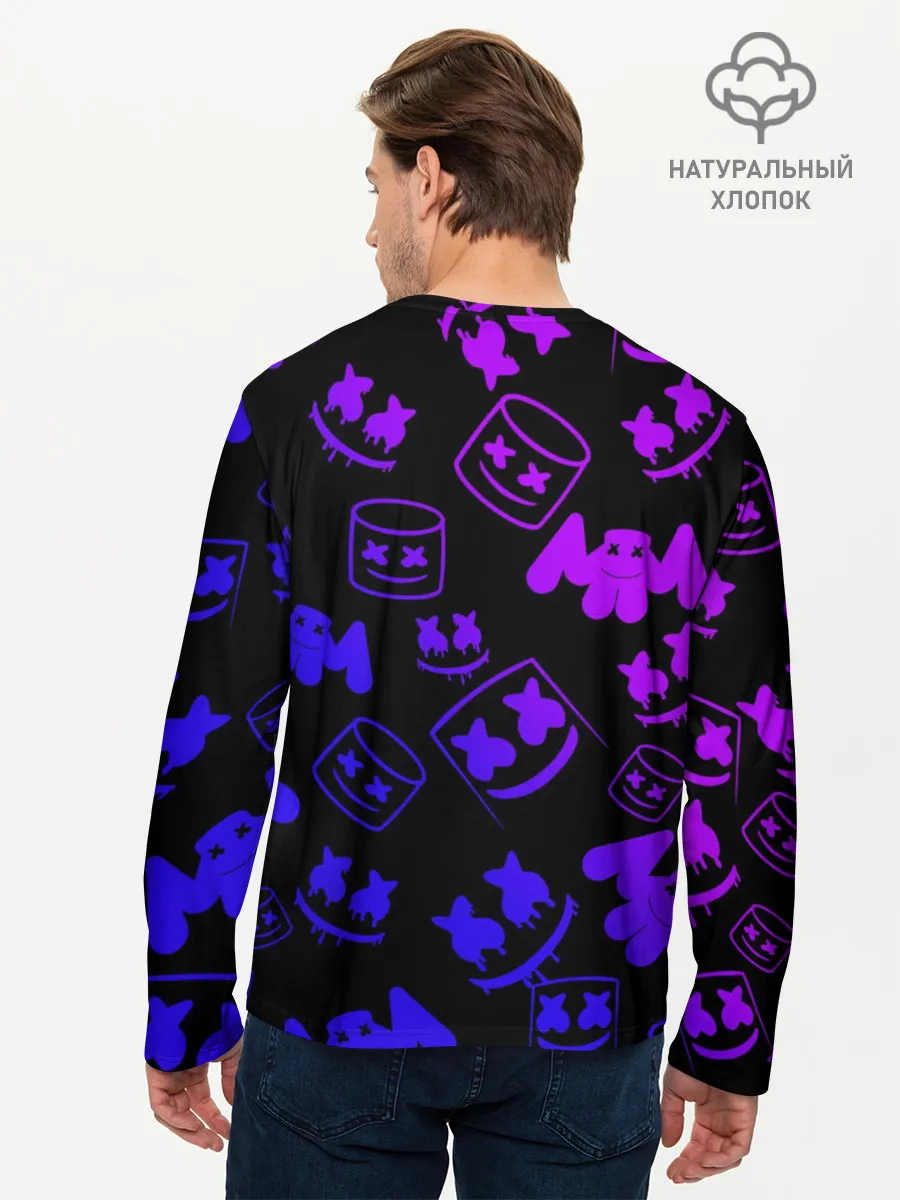 Мужской лонгслив базовый / MARSHMELLO FORTNITE