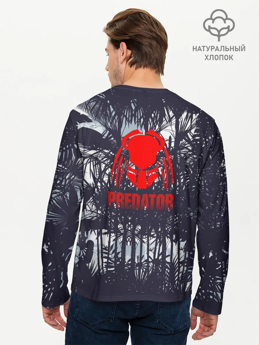 Мужской лонгслив базовый / Predator