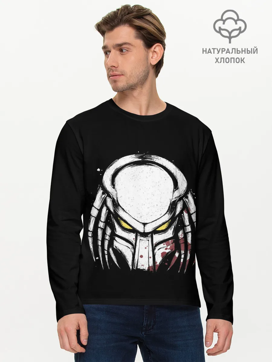 Мужской лонгслив базовый / Predator