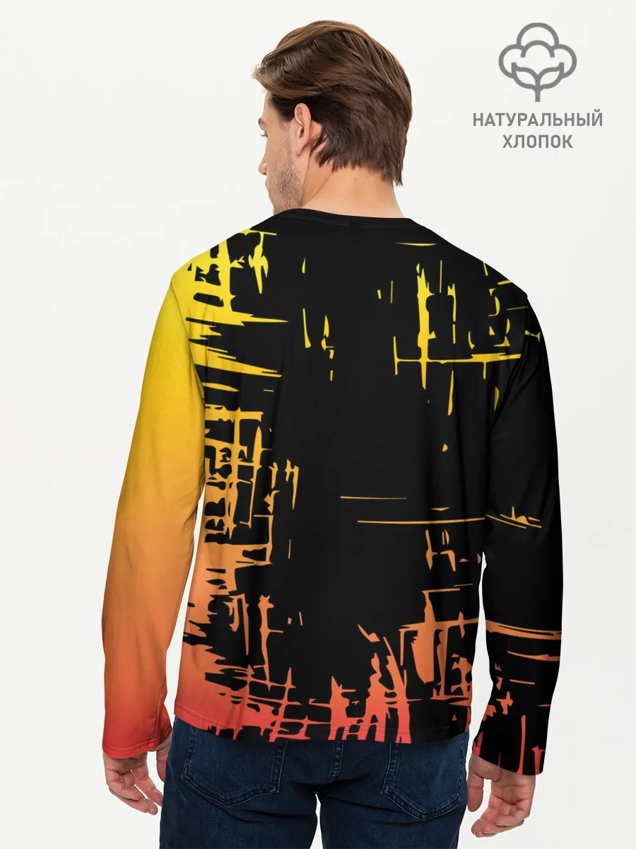 Мужской лонгслив базовый / PUBG