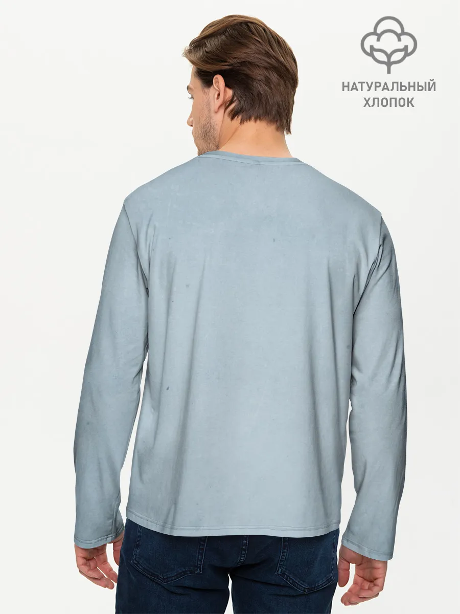 Мужской лонгслив базовый / Магистр дьявольского культа