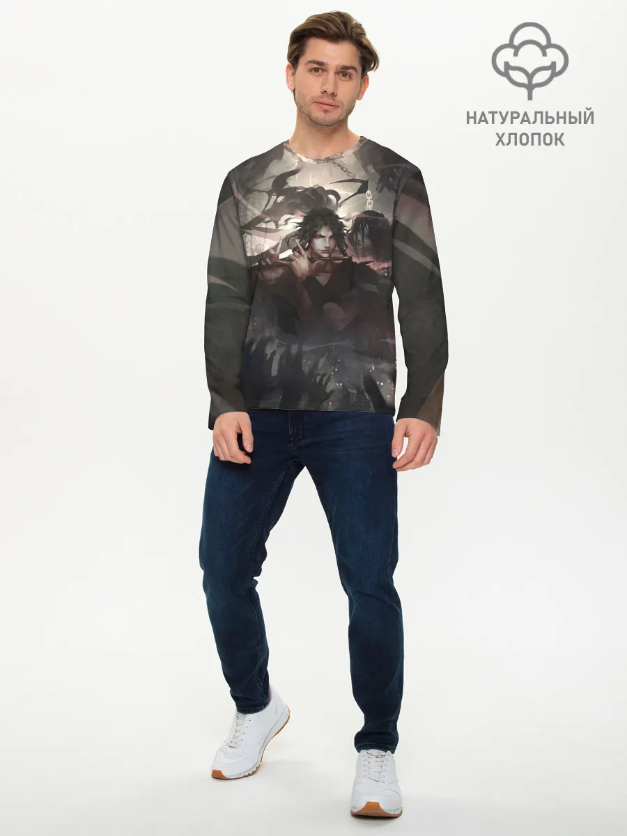 Мужской лонгслив базовый / Вэй Ин