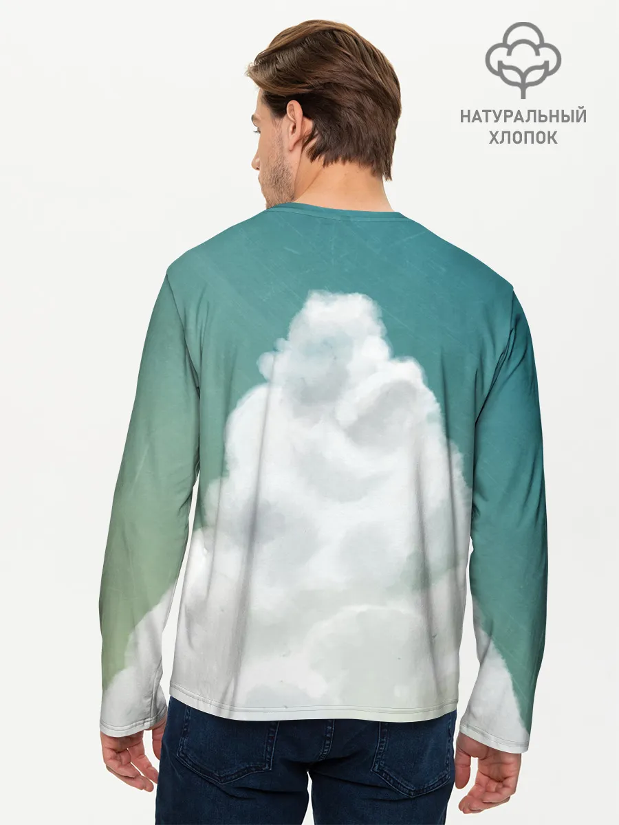 Мужской лонгслив базовый / Хаул, Софи, Кальцифер и другие