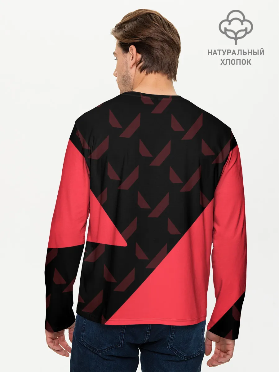 Мужской лонгслив базовый / VALORANT