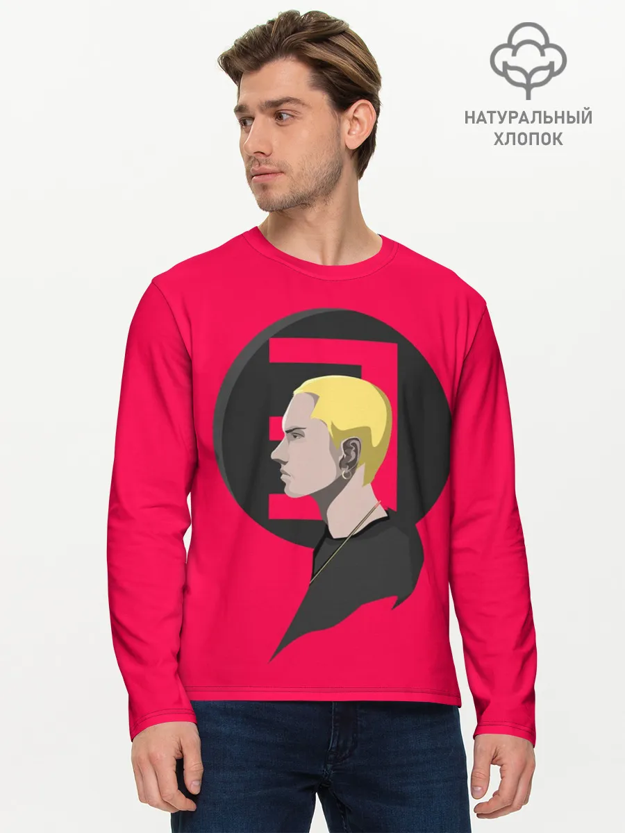 Мужской лонгслив базовый / Eminem