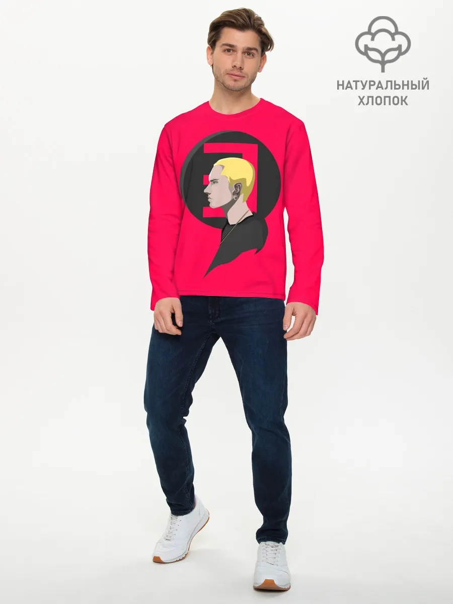 Мужской лонгслив базовый / Eminem