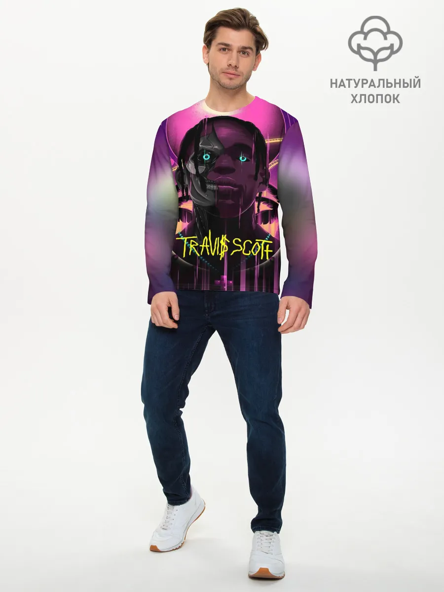 Мужской лонгслив базовый / TRAVIS SCOTT+FORTNITE