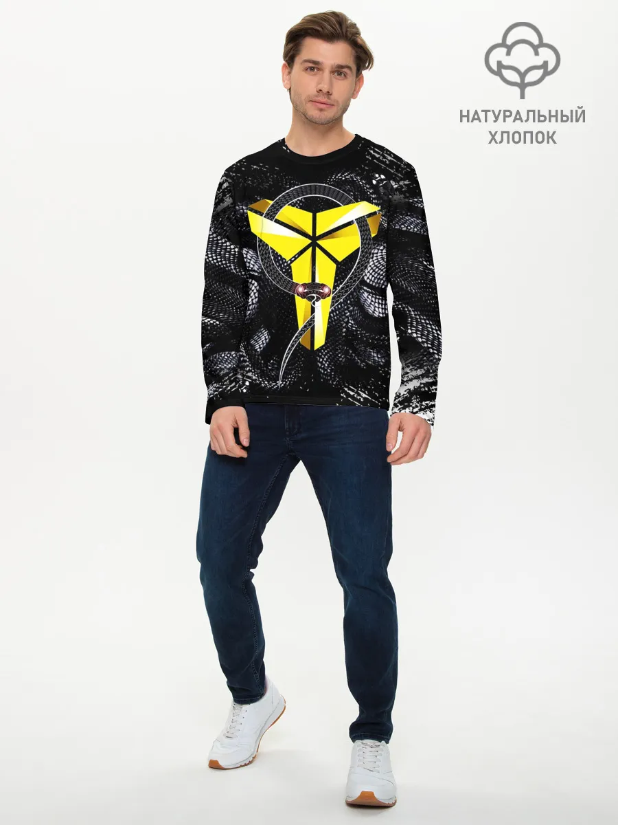 Мужской лонгслив базовый / Los Angeles Lakers