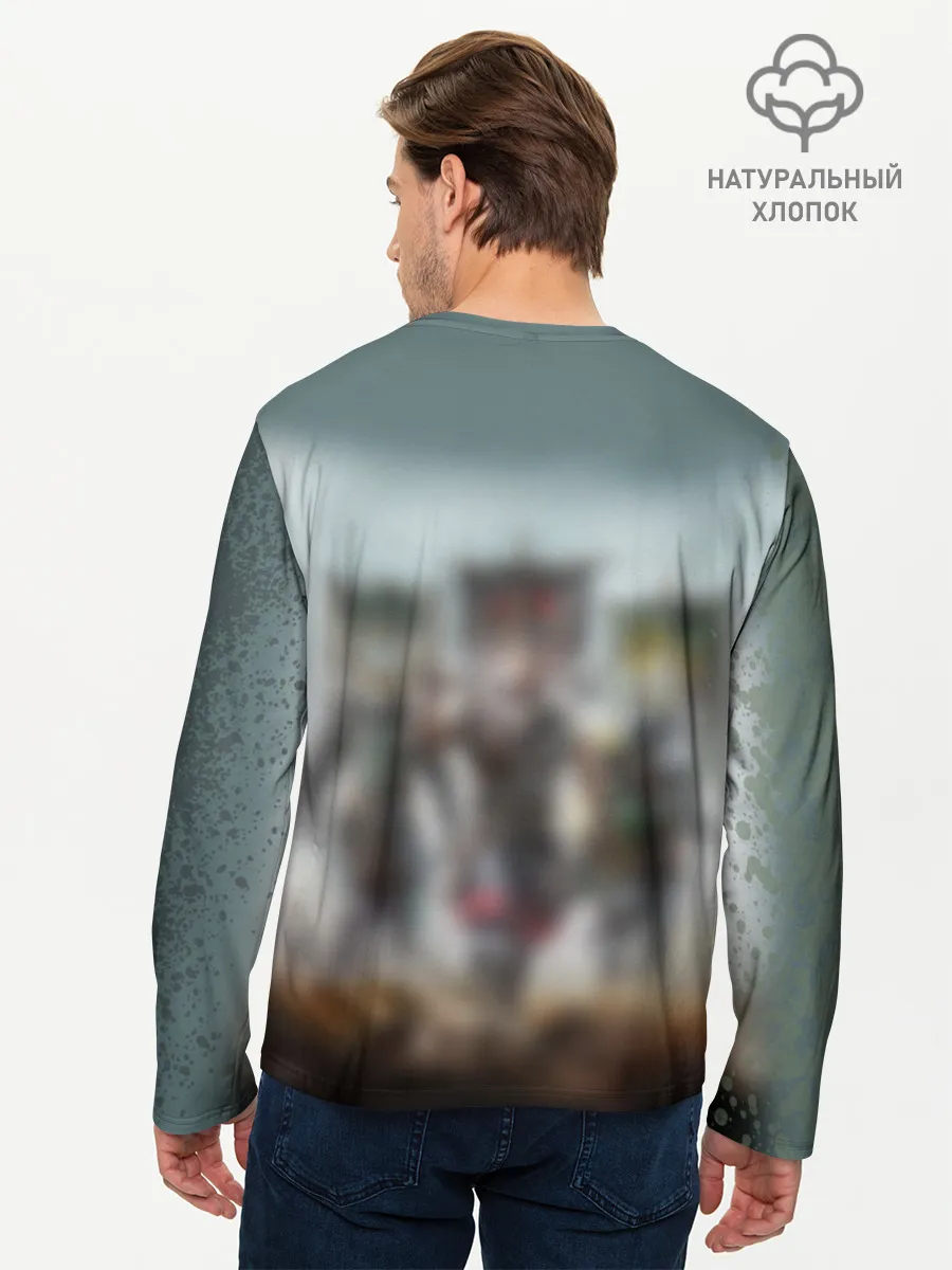 Мужской лонгслив базовый / For Honor