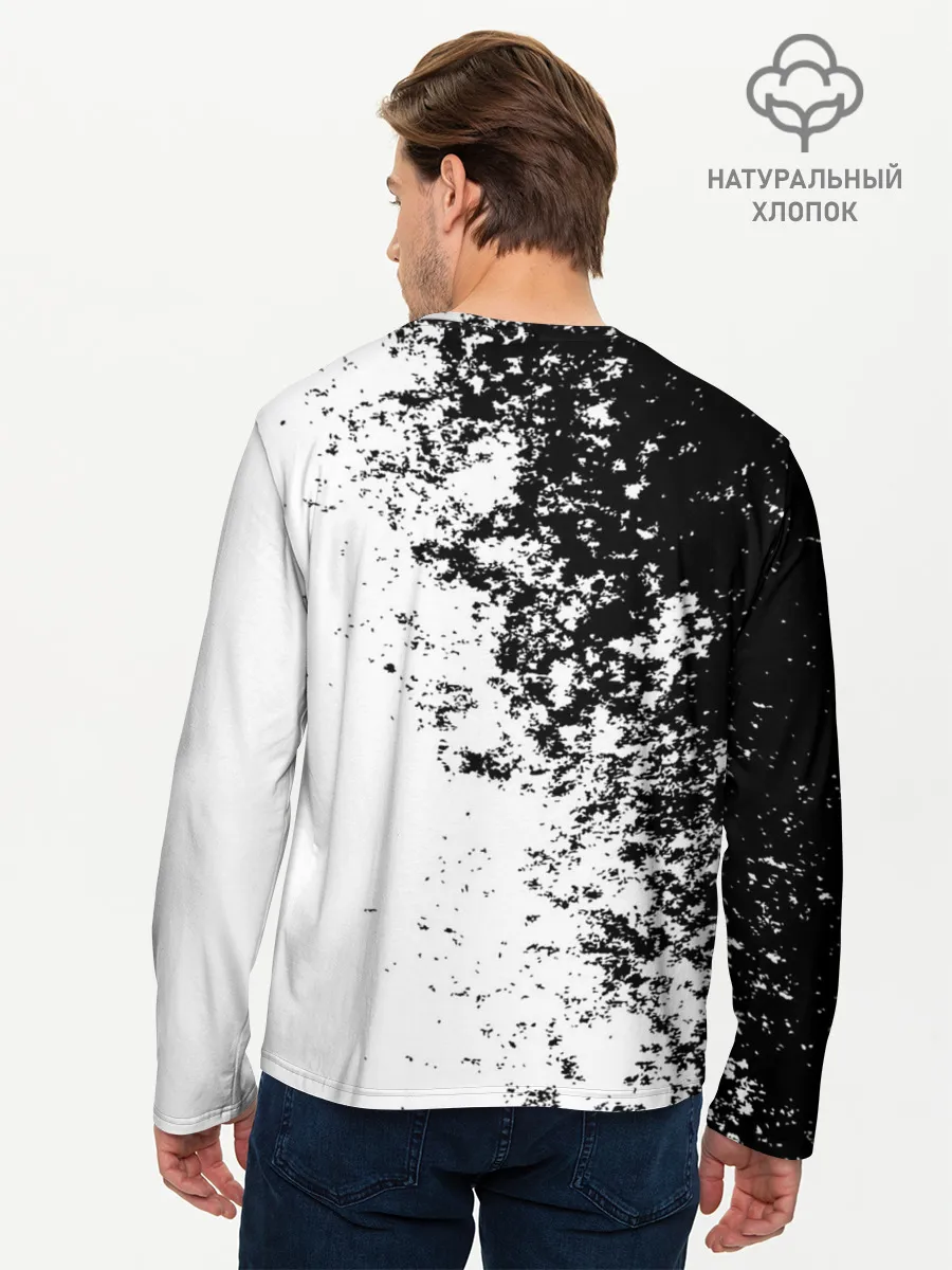 Мужской лонгслив базовый / Mitsubishi