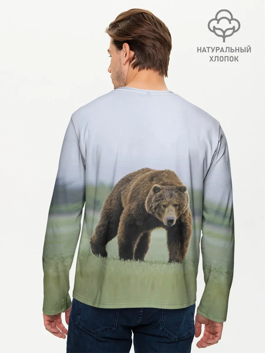 Мужской лонгслив базовый / Россия