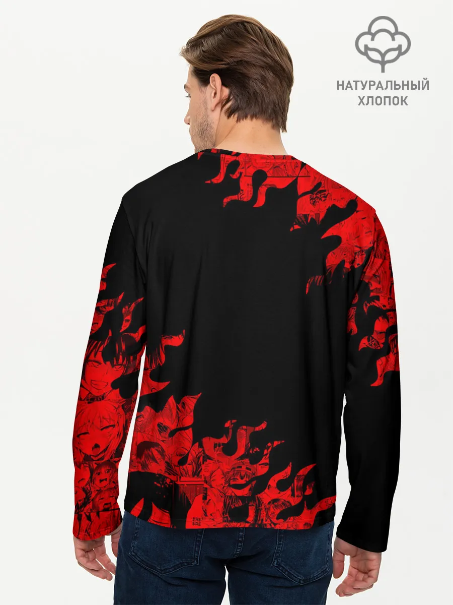 Мужской лонгслив базовый / HENTAI [02]