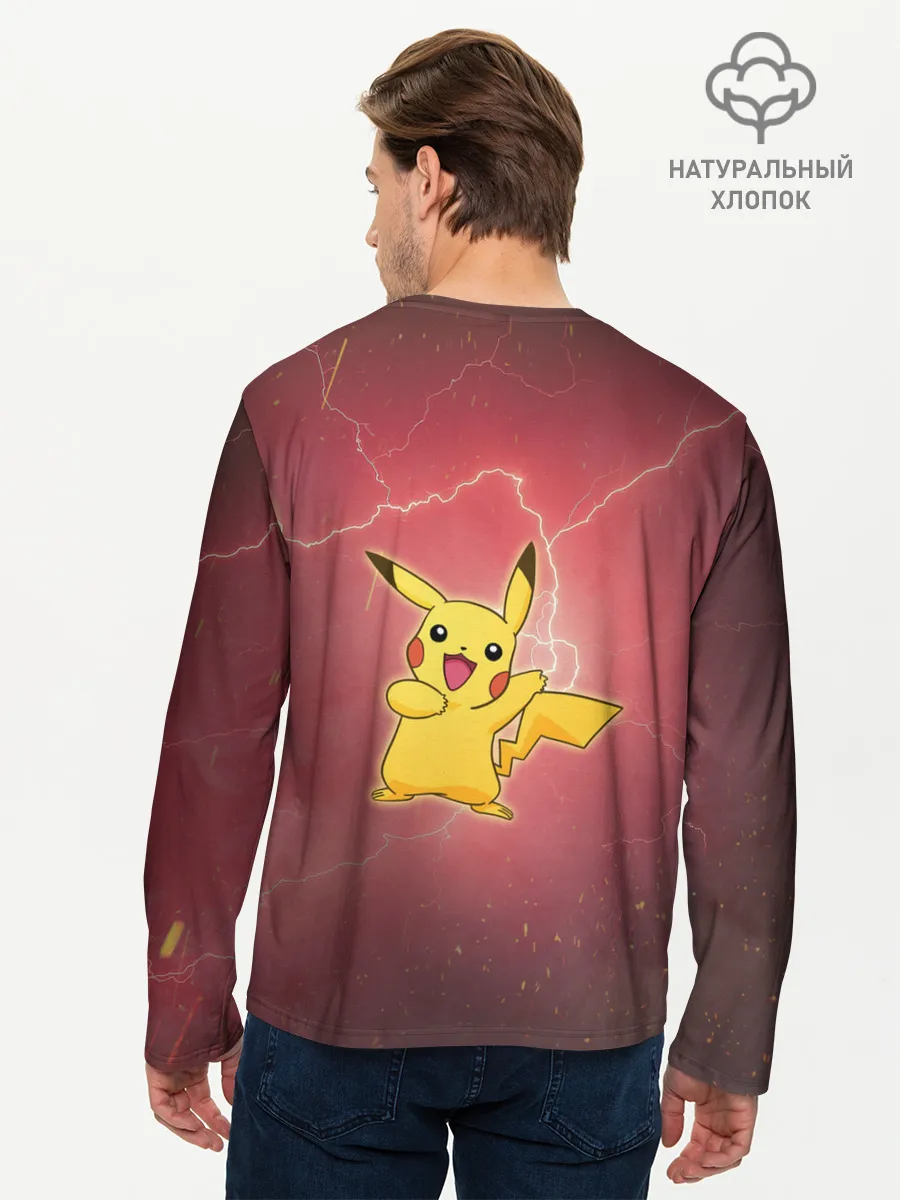 Мужской лонгслив базовый / Pokemon