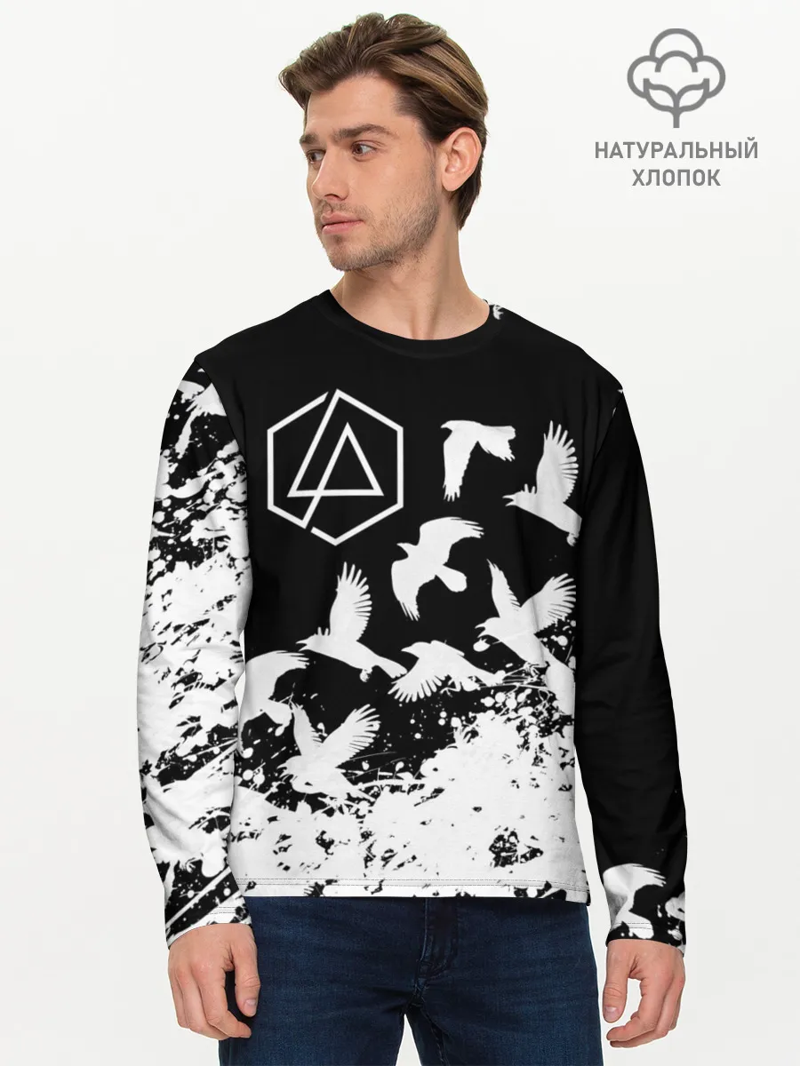 Мужской лонгслив базовый / LINKIN PARK [1]