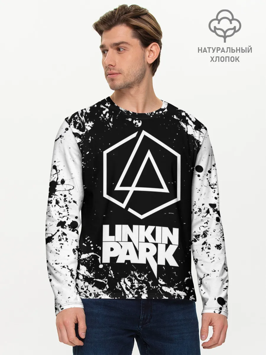 Мужской лонгслив базовый / LINKIN PARK [2]