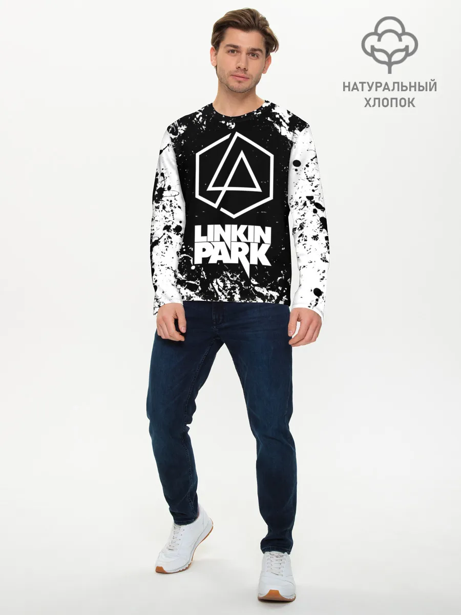 Мужской лонгслив базовый / LINKIN PARK [2]