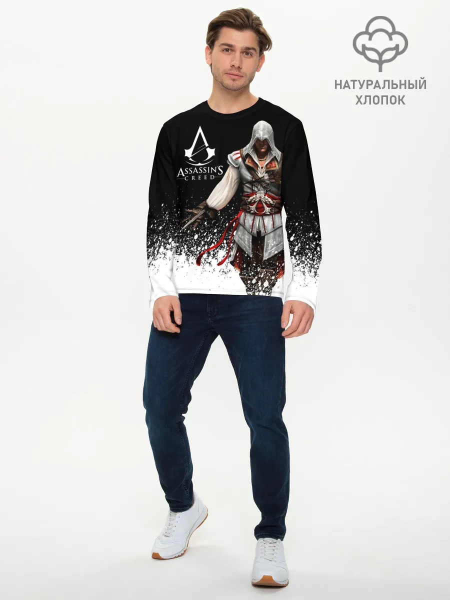 Мужской лонгслив базовый / Assassin’s Creed [04]