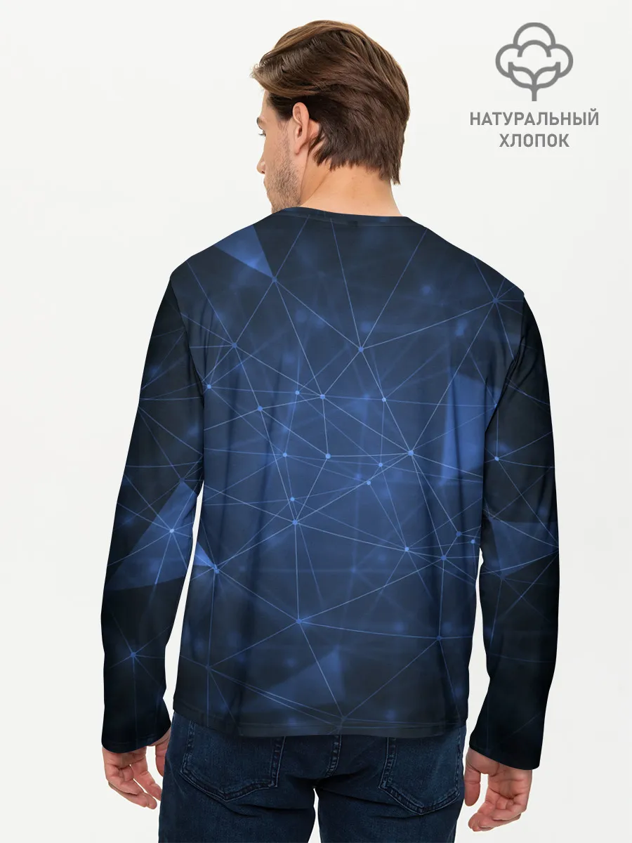 Мужской лонгслив базовый / Фитнес