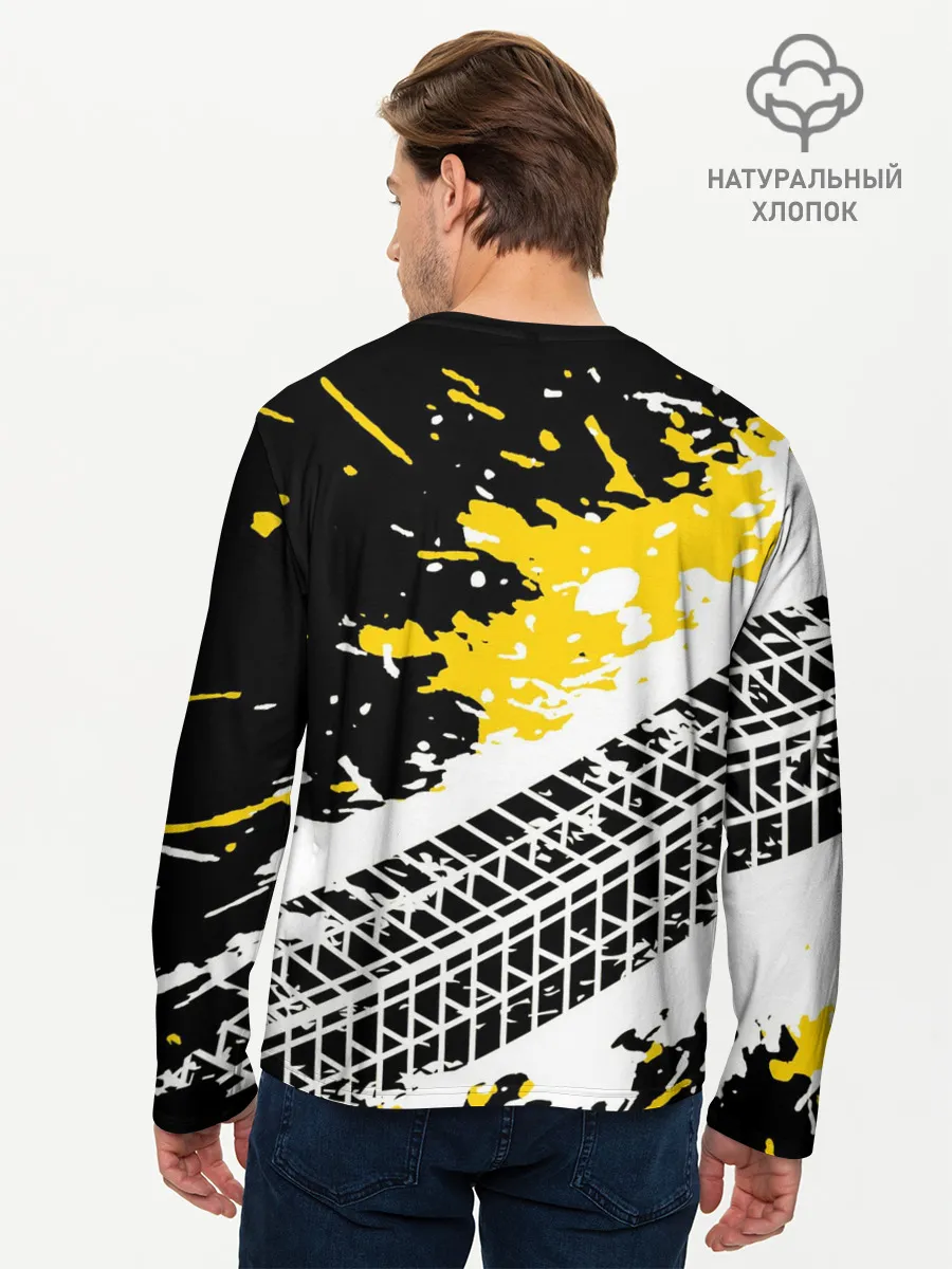 Мужской лонгслив базовый / CHEVROLET