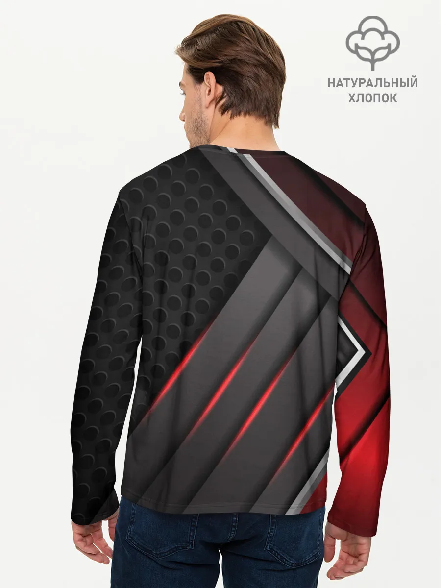 Мужской лонгслив базовый / Halo