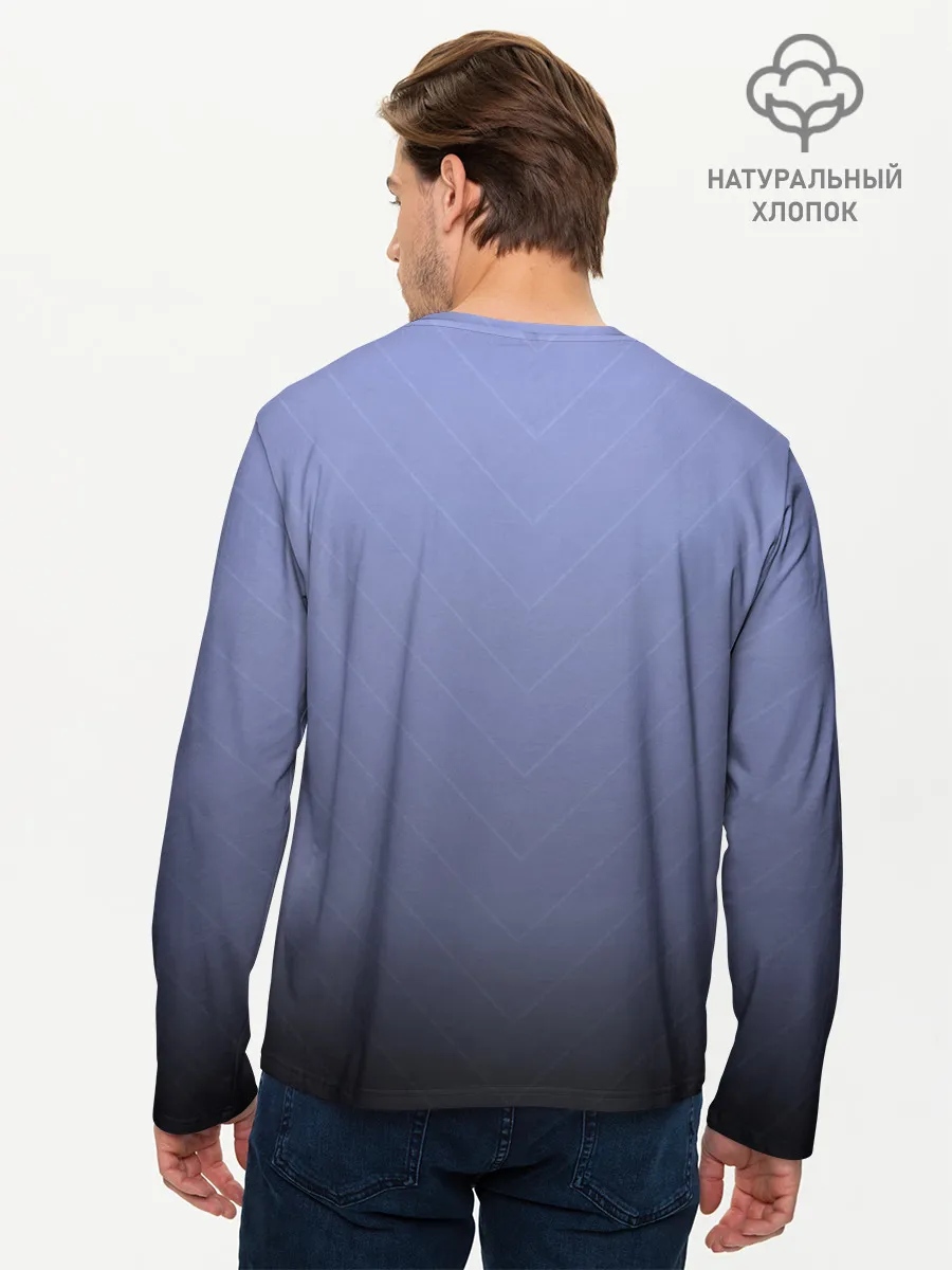 Мужской лонгслив базовый / Barcelona