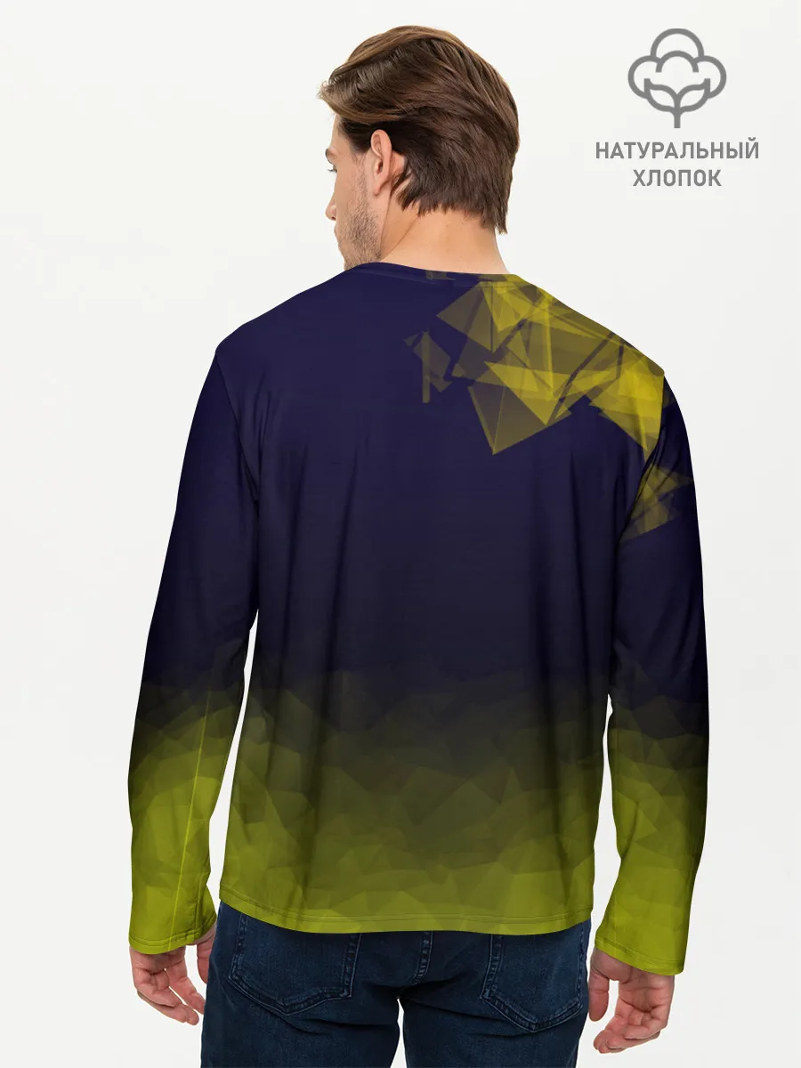 Мужской лонгслив базовый / Barcelona