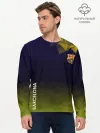 Мужской лонгслив базовый / Barcelona