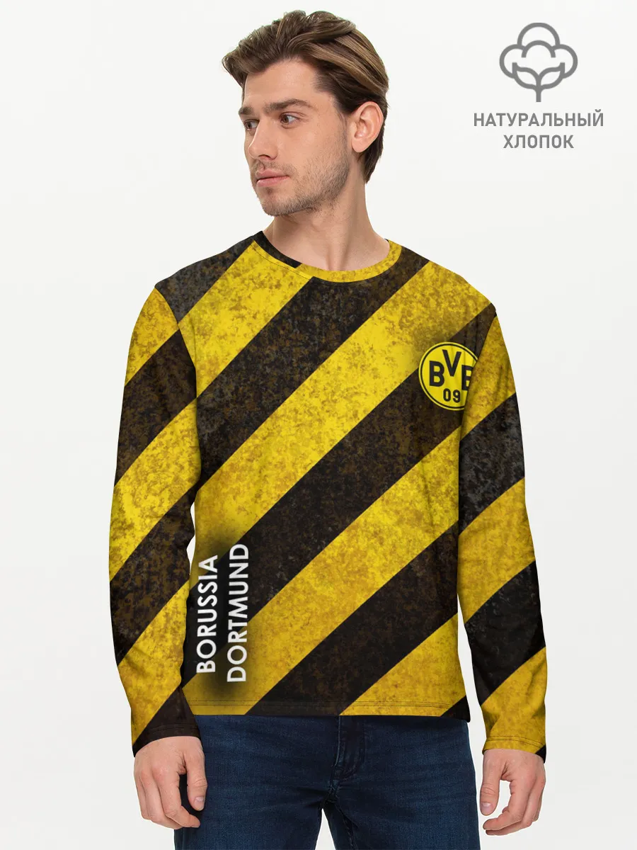 Мужской лонгслив базовый / Borussia