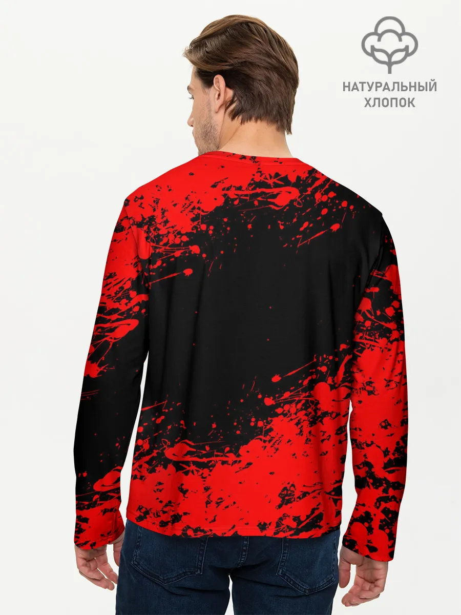 Мужской лонгслив базовый / SUZUKI