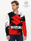 Мужской лонгслив базовый / SUZUKI