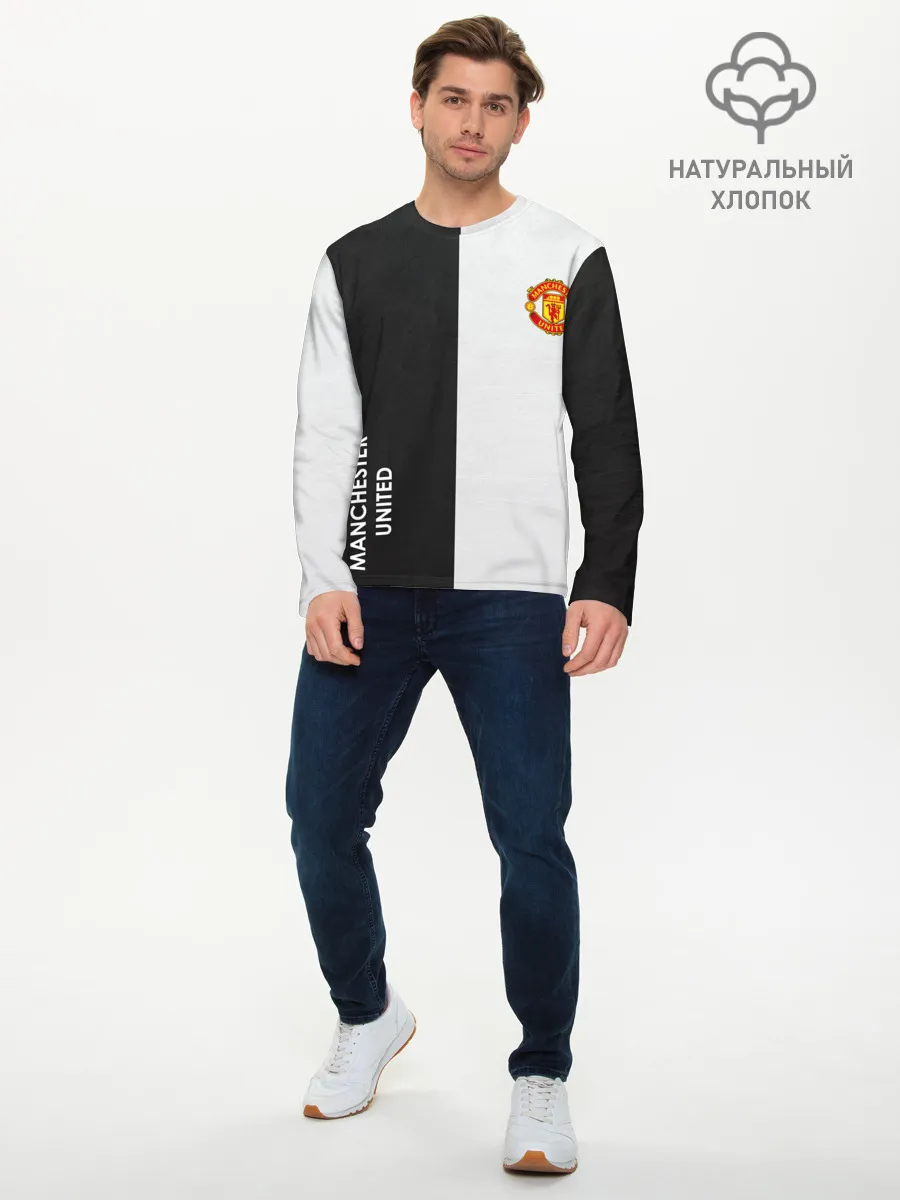 Мужской лонгслив базовый / Manchester United