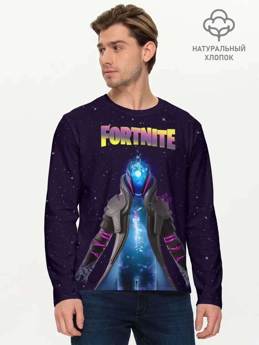 Мужской лонгслив базовый / Infinity Fortnite